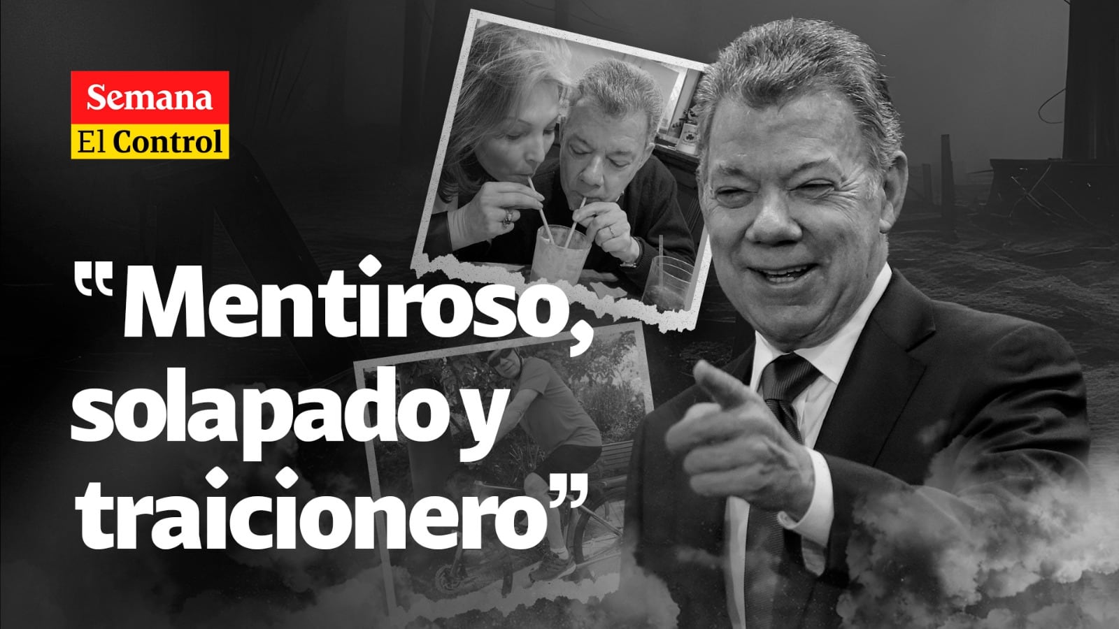 El Control a Juan Manuel Santos: "mentiroso, solapado y traicionero"