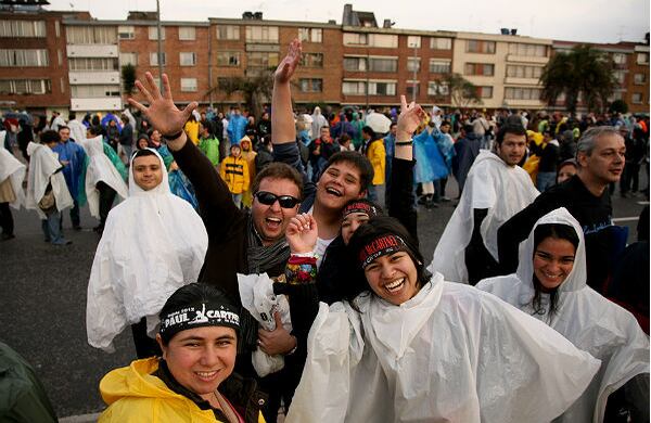 El público coreó varios de los temas conocidos de McCartney.