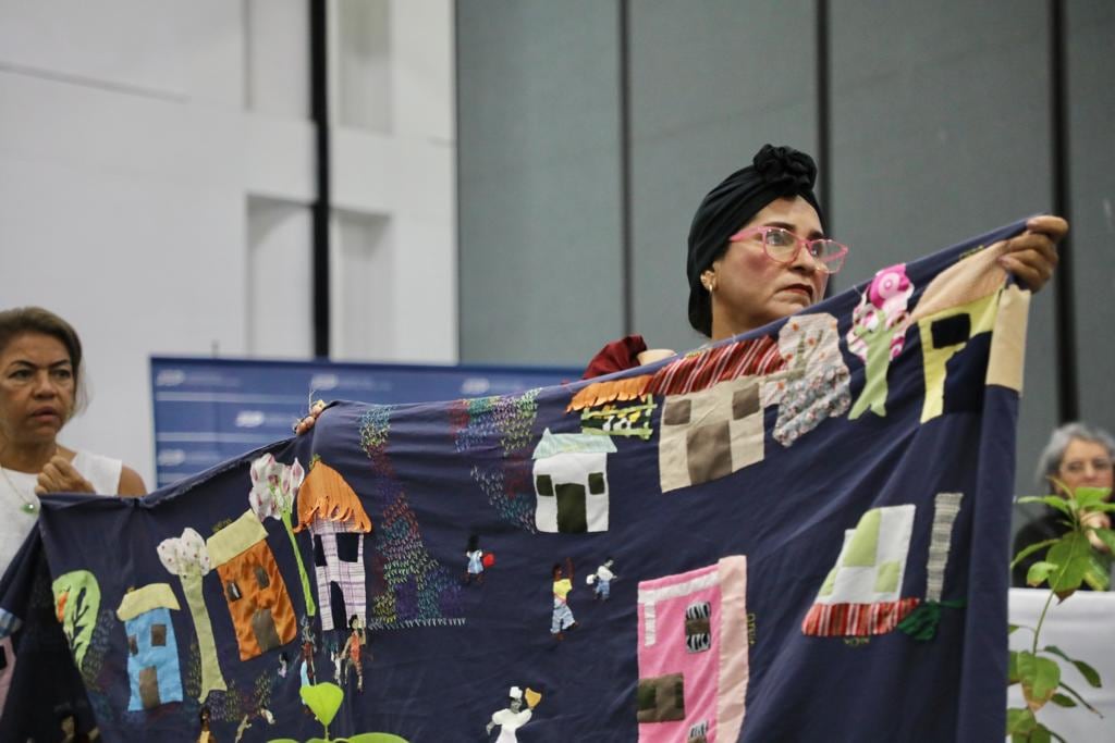 Un grupo de víctimas de los paramilitares estuvieron presentes en la audiencia contra Salvatore Mancuso.