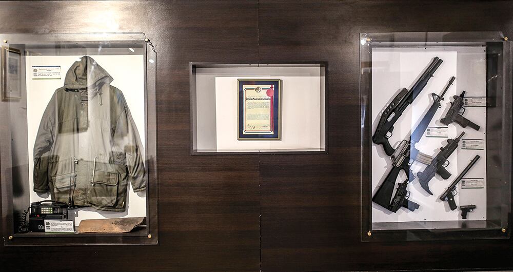 Elementos pertenecientes a Pablo Escobar.