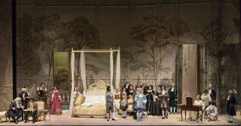 Ópera "El caballero de la rosa". Foto cortesía del Teatro Mayor Julio Mario Santo Domingo