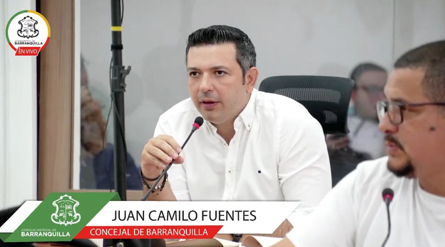 Concejal Juan Camilo Fuentes