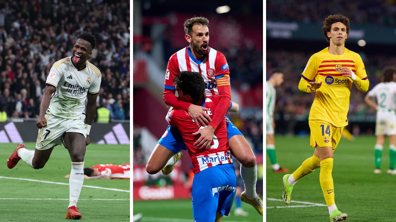 Girona, Real Madrid y Barcelona luchan por la cima de LaLiga de España