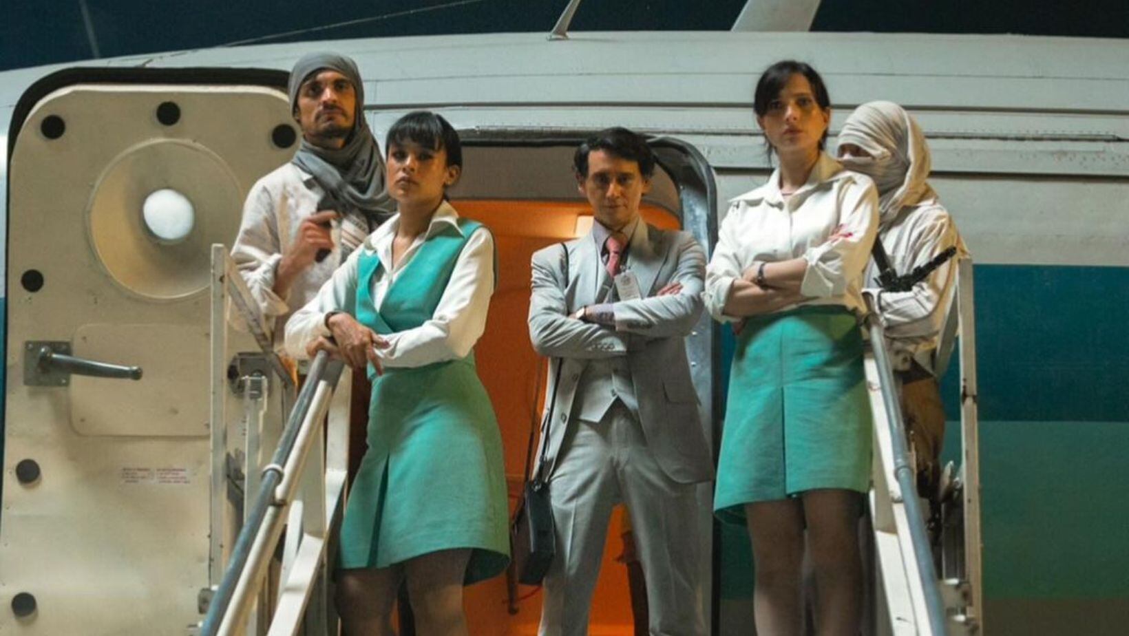 Ella es Edilma Pérez, la verdadera azafata de 'Secuestro del vuelo 601', a quien interpreta Mónica Lopera