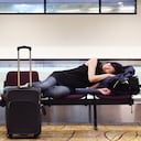 ¿Qué tan seguro es dormir en el aeropuerto?