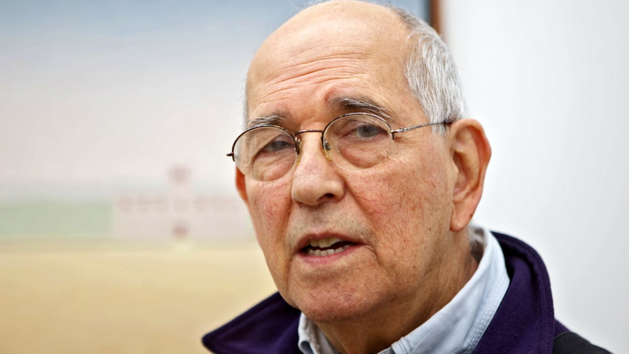 El pintor Gregorio Cuartas.