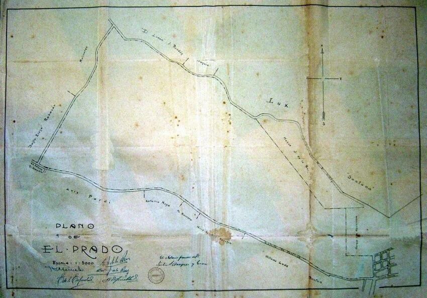 Planos del Barrio El Prado.