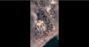 En un video explicativo, el Ejército de Israel muestra cómo es la infraestructura del grupo terrorista Hamás en Gaza usando a la población civil. Foto: X @galida12