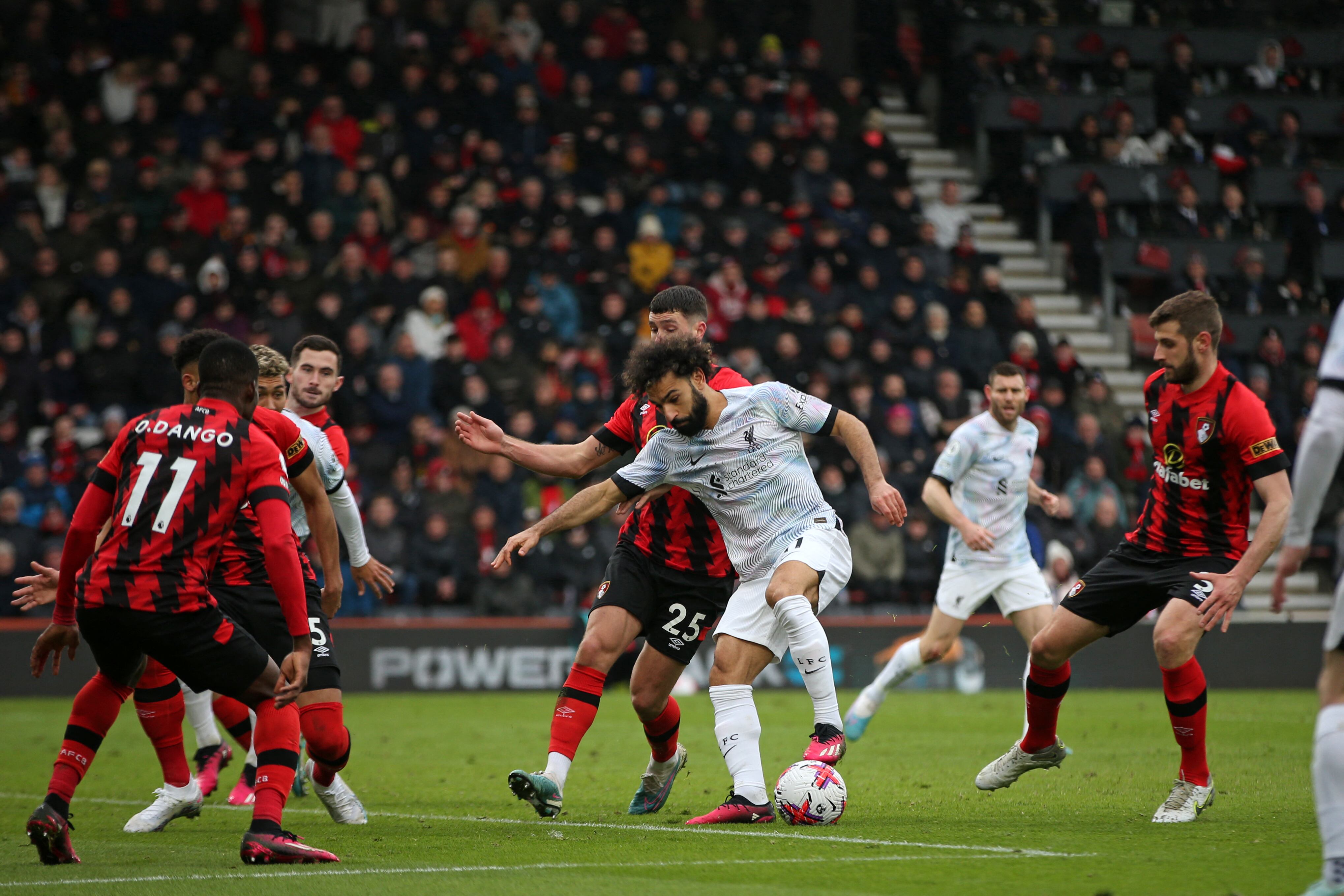 Liverpool no pudo con el colero de la Premier League. Foto: AFP.