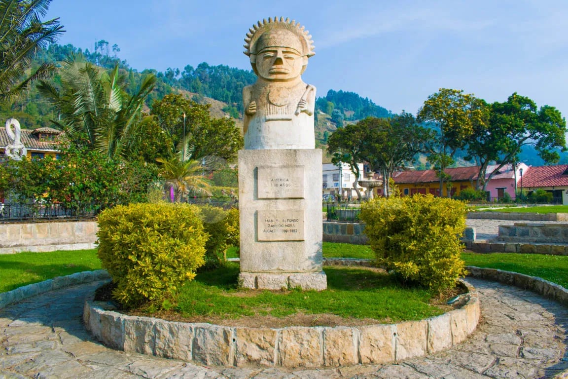 El parque principal José Antonio Rubio.