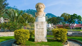 El parque principal José Antonio Rubio.