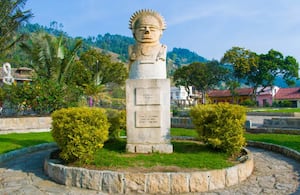 El parque principal José Antonio Rubio.
