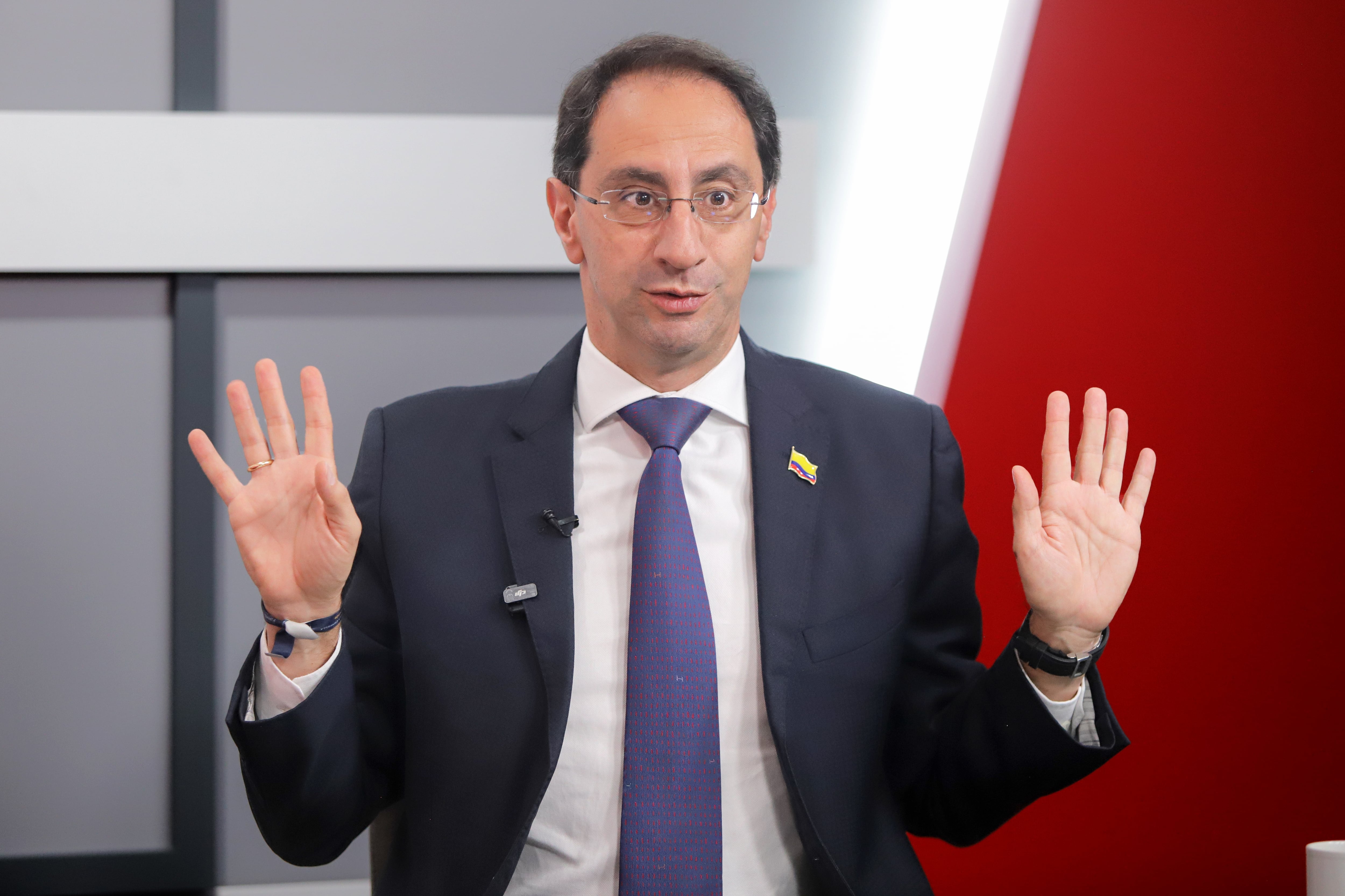 El candidato vicepresidencial José Manuel Restrepo, la fórmula de Abelardo De La Espriella