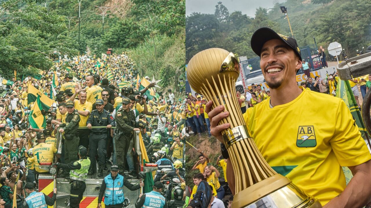 Los bumangueses salieron a las calles para agradecer el título.