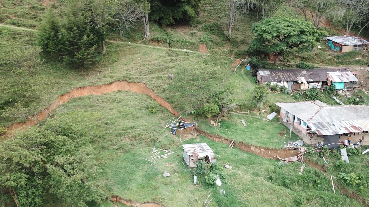 Riesgo de deslizamiento de tierra en Medellín