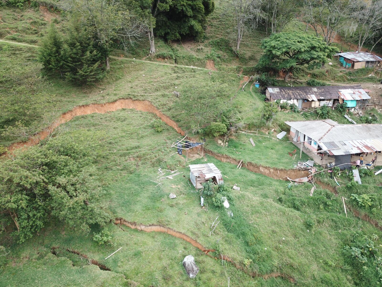 Riesgo de deslizamiento de tierra en Medellín