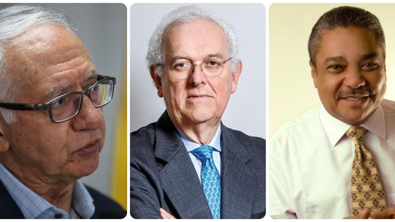 Guillermo Alfonso Jaramillo, José Antonio Ocampo y Aldo Cadena.