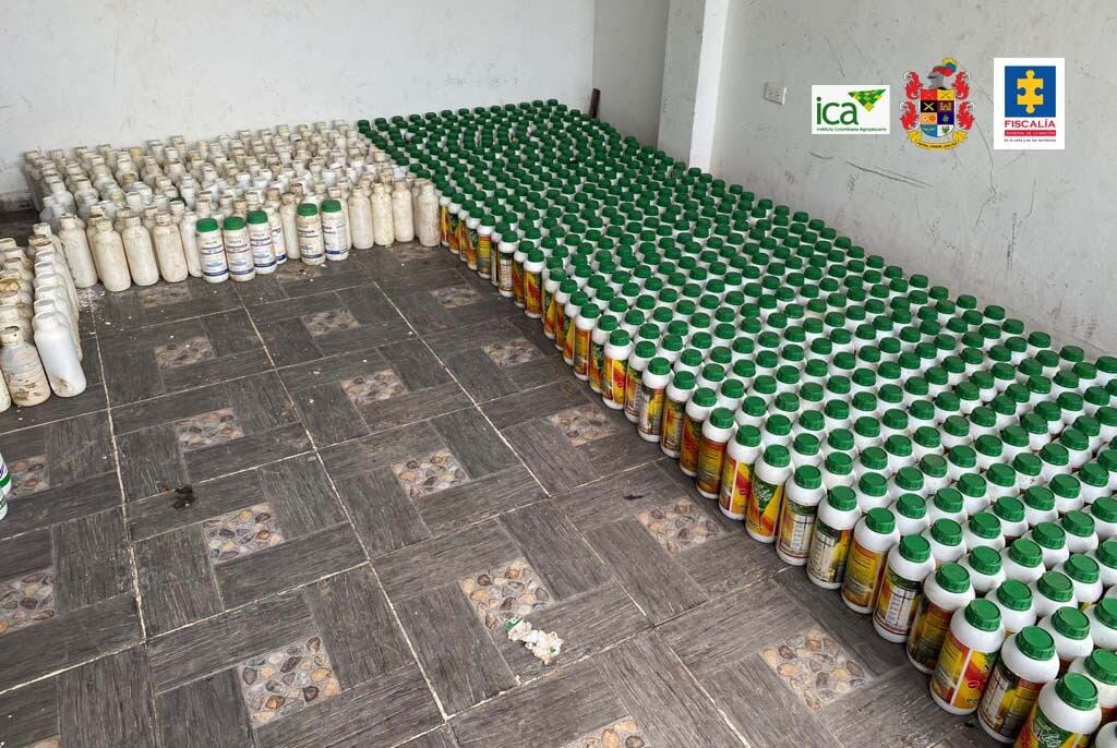 La Fiscalía puso en avidencia agroquímicos falsos. Sustancias venenosas y altamente tóxicas que destruían cosechas, alteraban los alimentos.