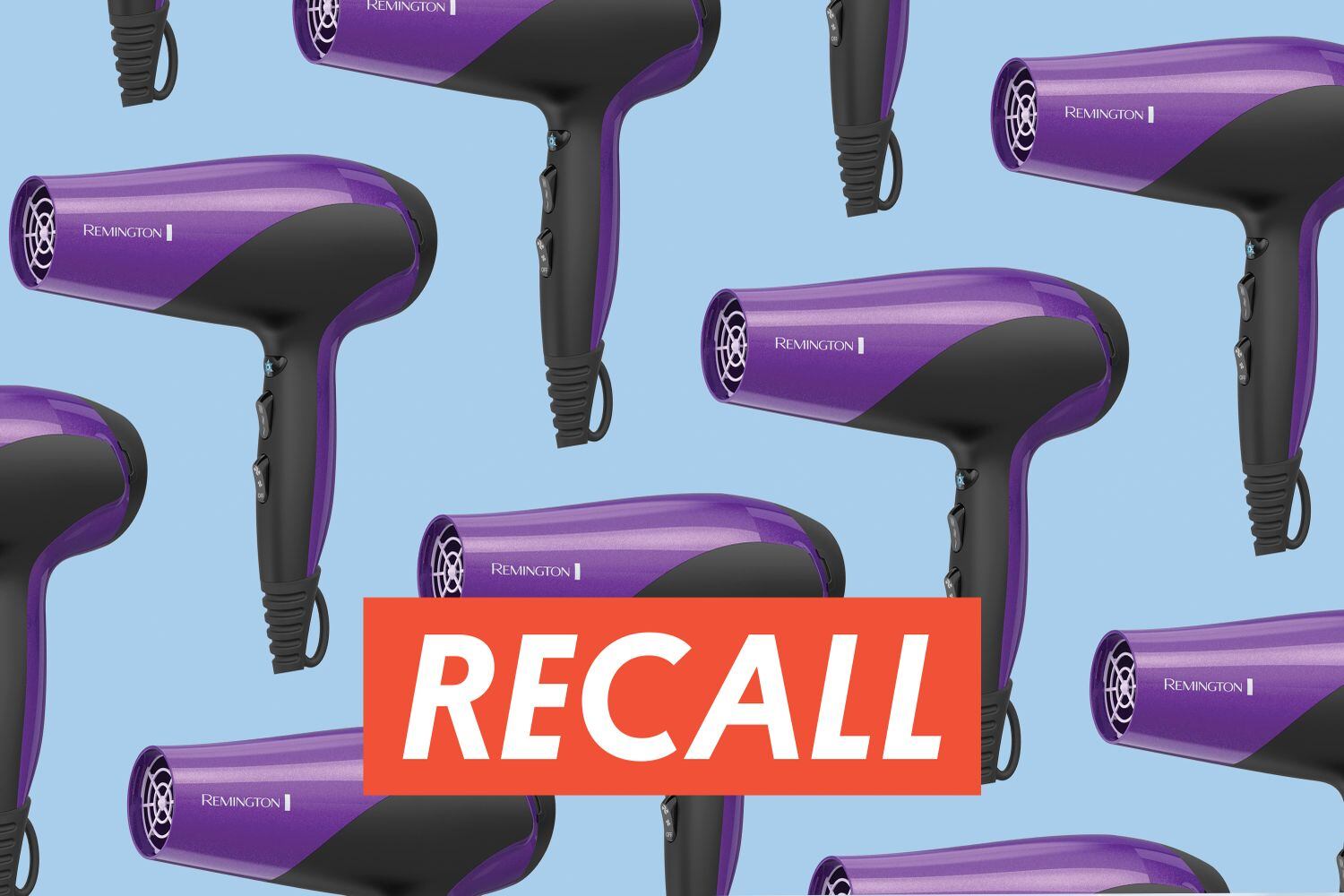 Secador de cabello Remington retirado del mercado tras detectarse defectos de seguridad.