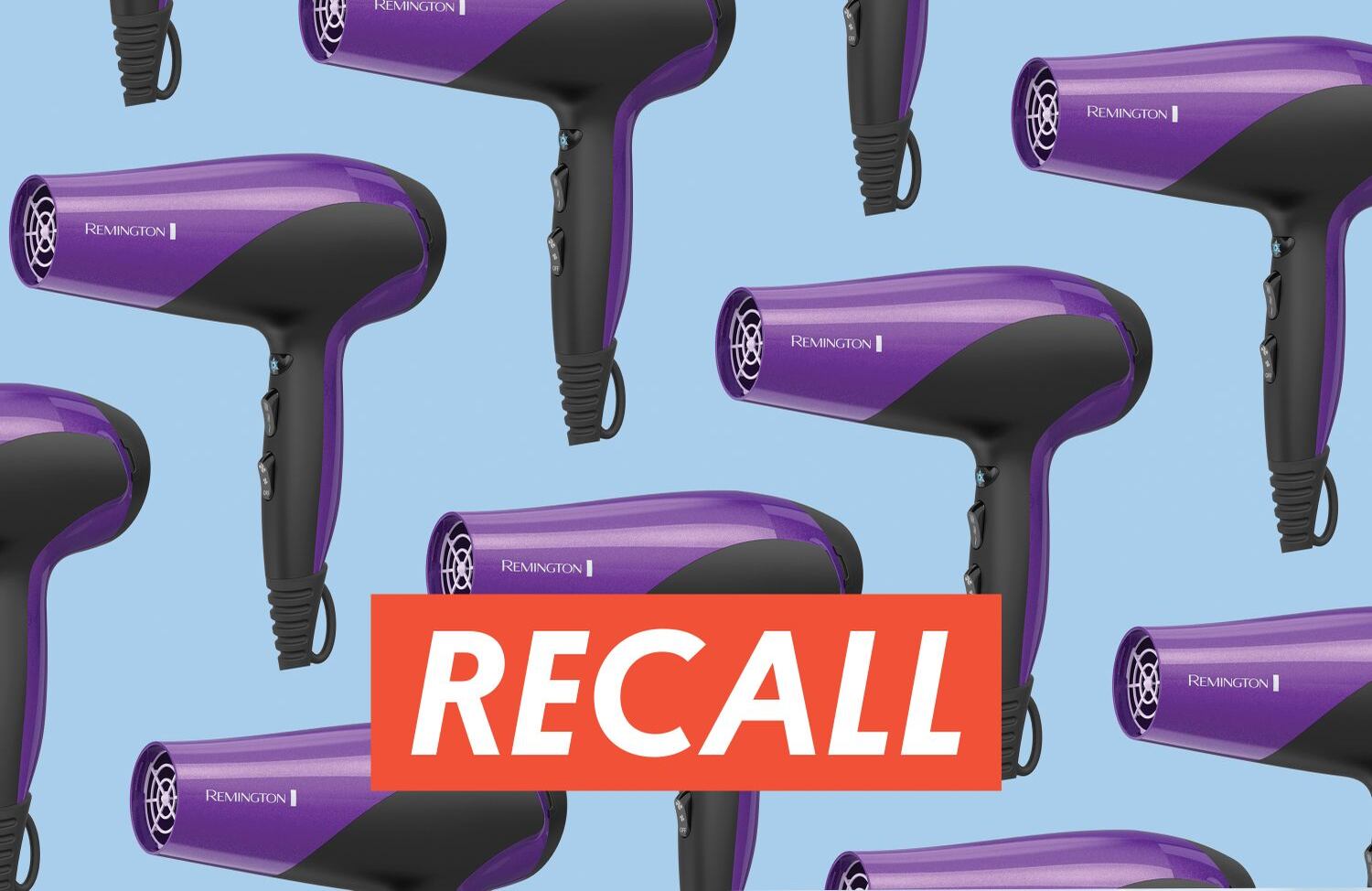 Secador de cabello Remington retirado del mercado tras detectarse defectos de seguridad.