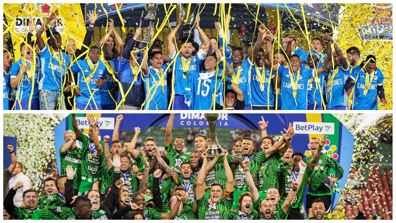 Estos son los jugadores que han salido campeones con Millonarios y Nacional.