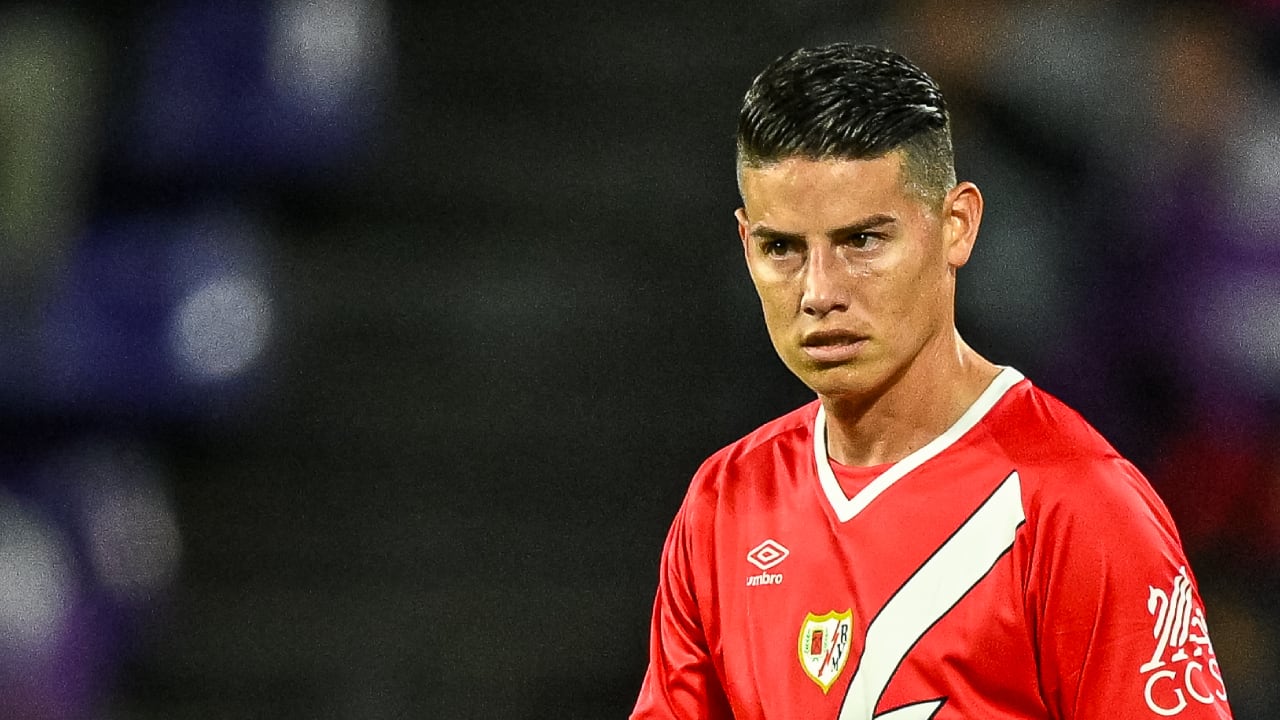 James Rodríguez, jugador del Rayo Vallecano