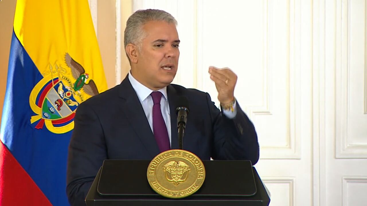Iván Duque sostuvo que Colombia debe velar porque no se limiten sus libertades.