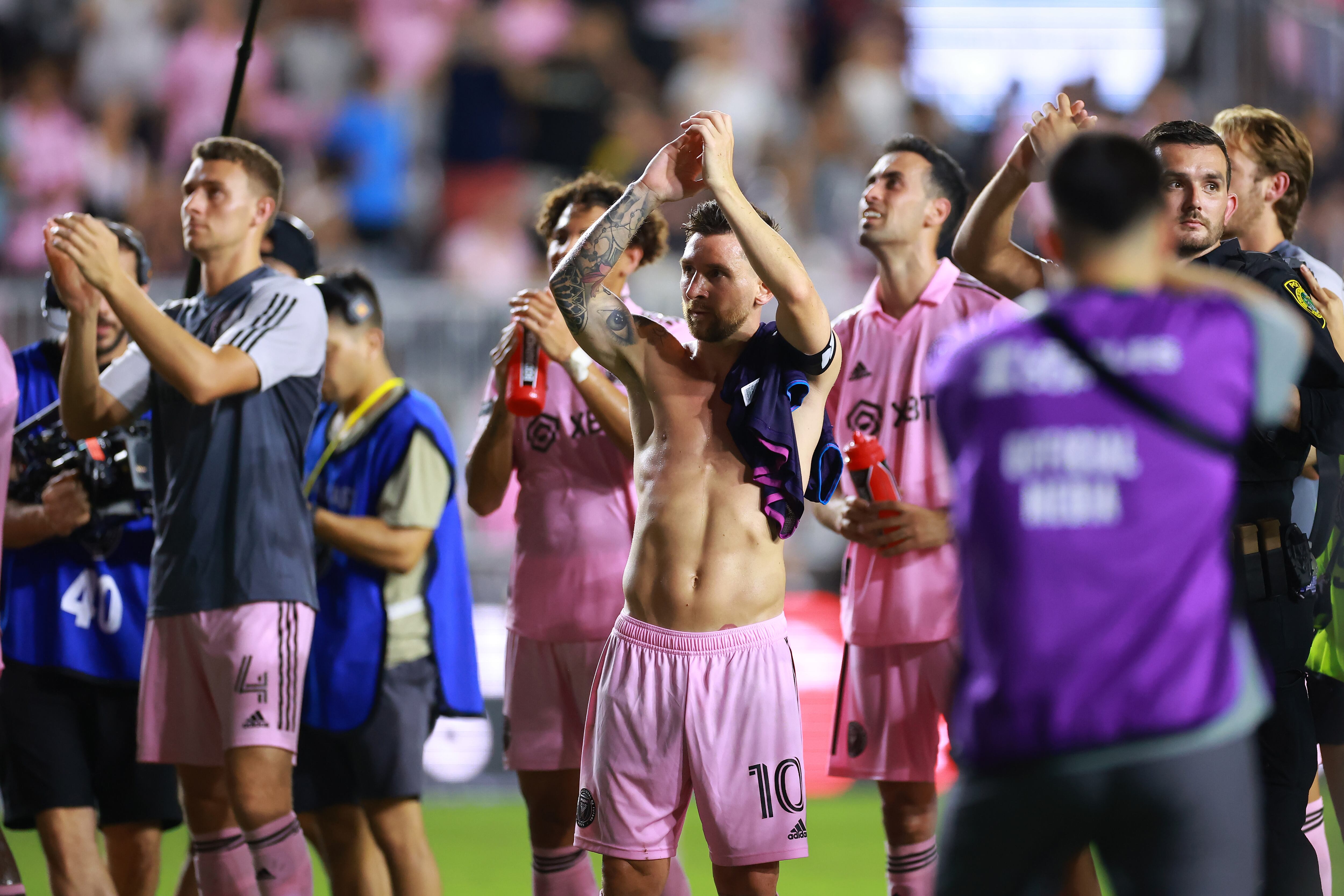 Lionel Messi en la Leagues Cup