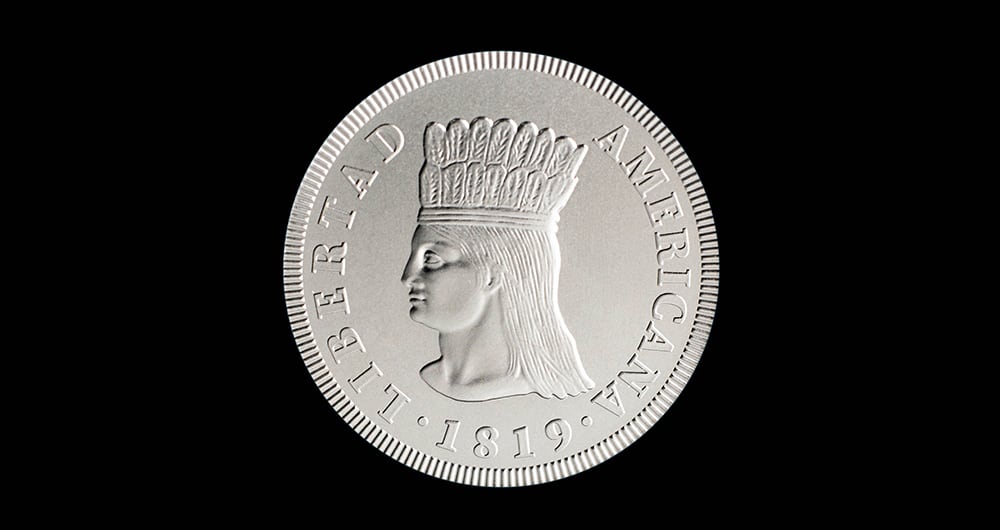 Moneda de diez mil pesos (2021).