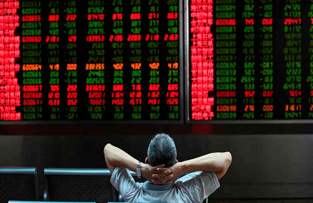 Movimientos del mercado de valores.