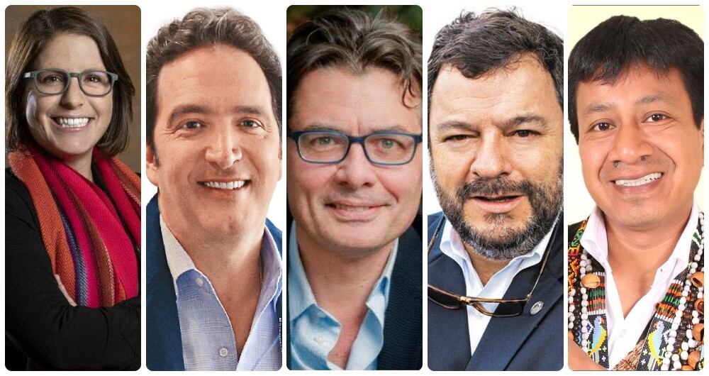 El primer equipo que acompaña al precandidato Alejandro Gaviria.