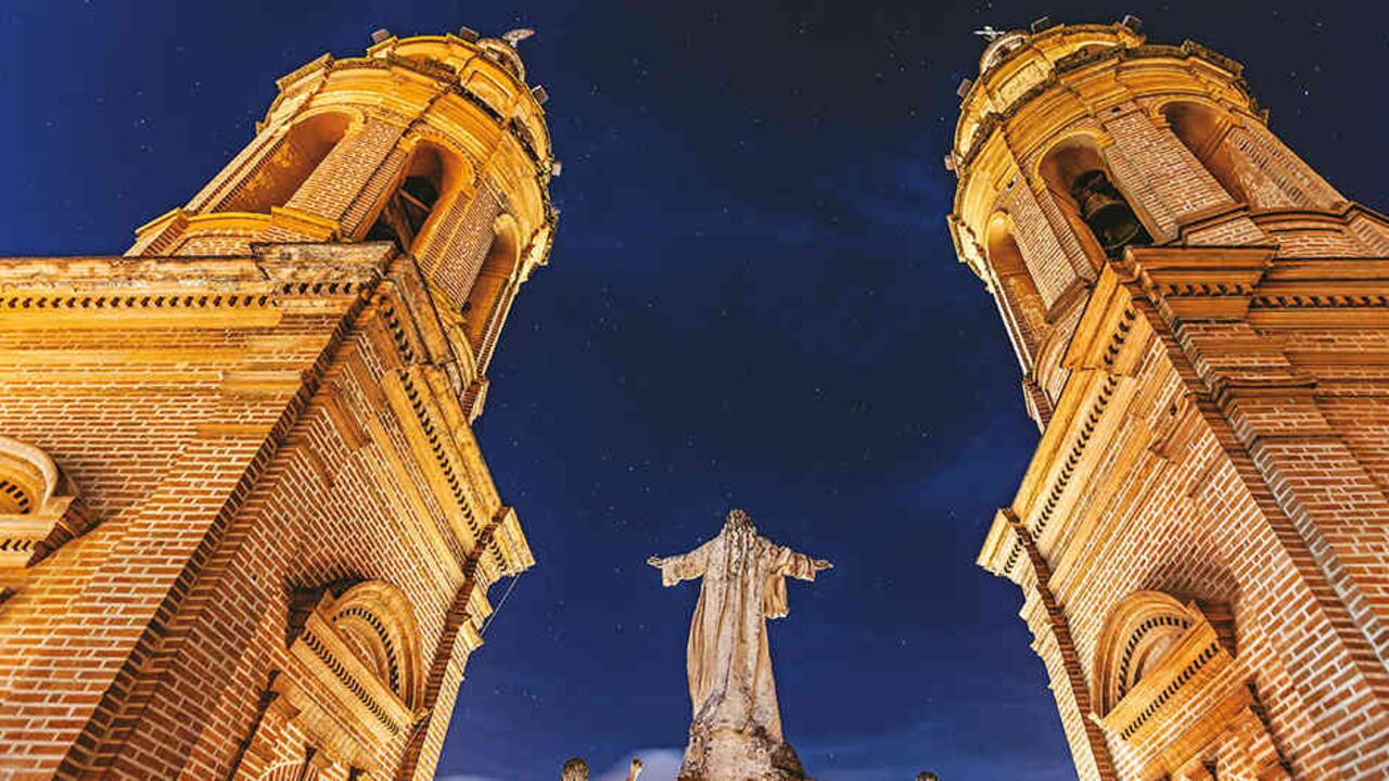 La catedral de Pasto se inauguró en 1920.