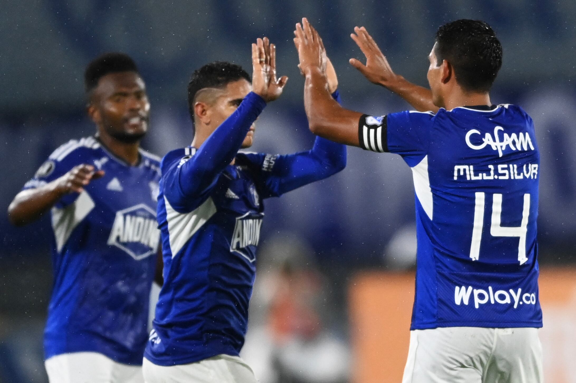 David Silva anotó su primer gol en Copa Libertadores 2023