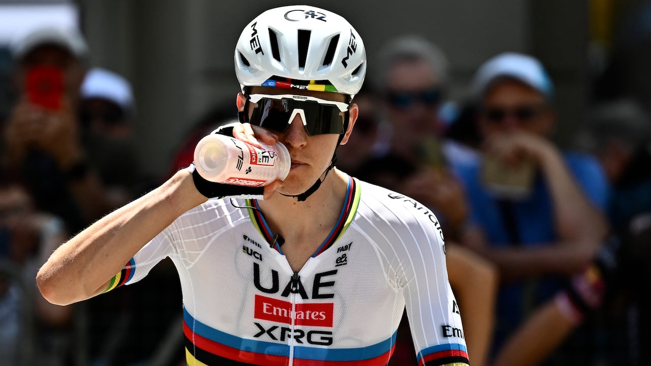 Tadej Pogacar, ciclista esloveno del UAE Team Emirates.