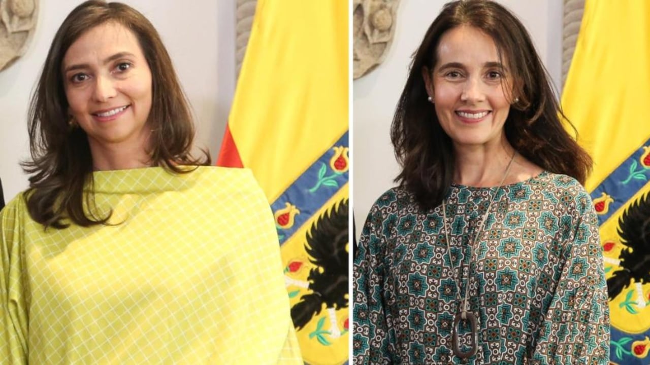 Secretaria de Hacienda y de Ambiente, Ana María Cadena; y secretaria de Ambiente, Adriana Soto Carreño.