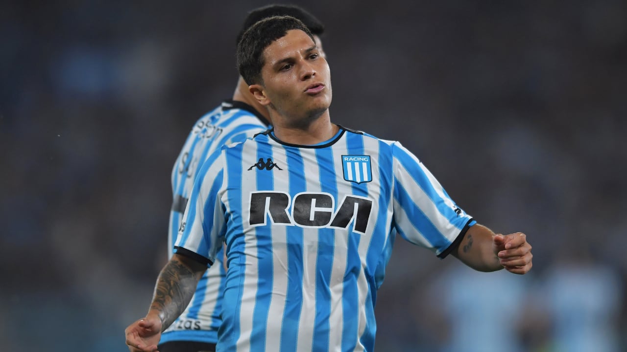 Juan Fernando Quintero enfrentará la final de Sudamericana con Racing vs. Cruzeiro