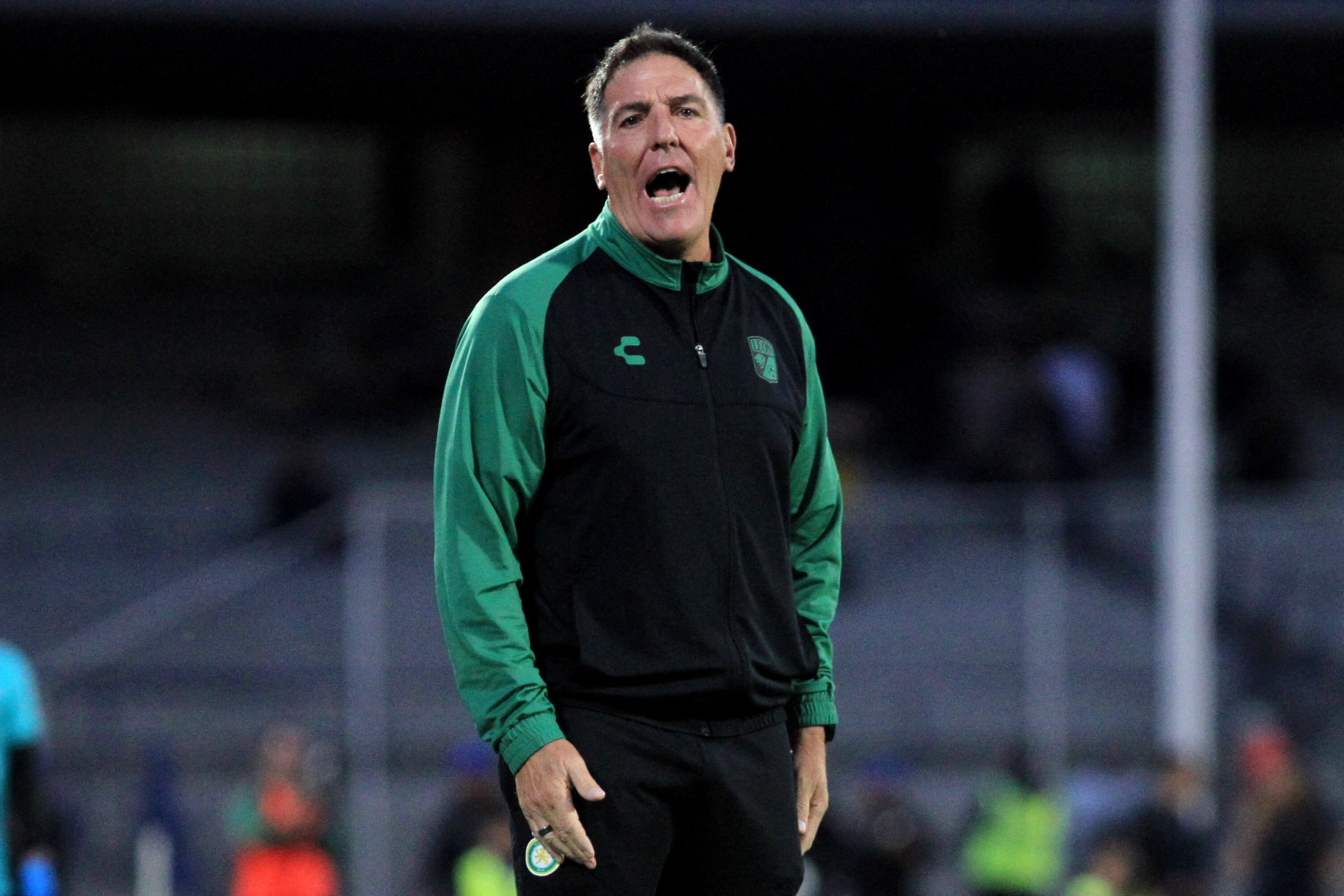 Eduardo Berizzo, técnico de James Rodríguez en el León de México.