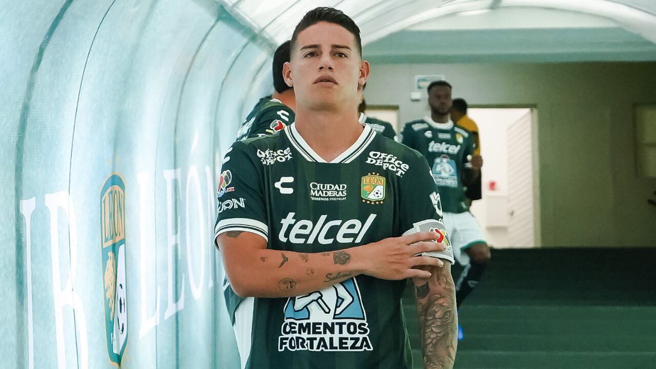 James Rodríguez se mantendrá sumando minutos con Club León en México
