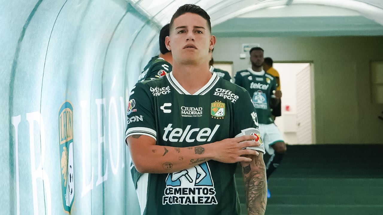 James Rodríguez se mantendrá sumando minutos con Club León en México