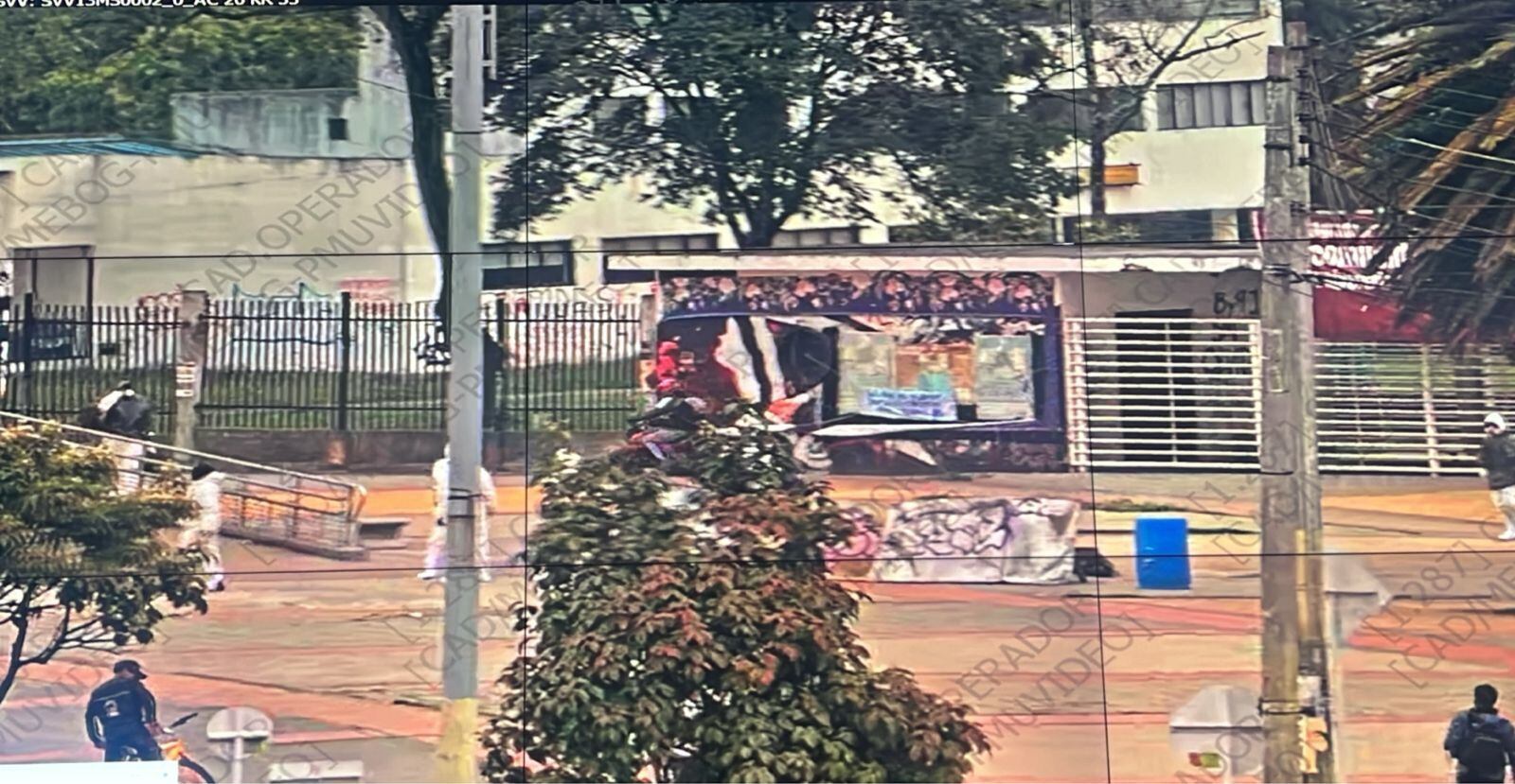 Ataque con flechas a uniformados del UNDMO.