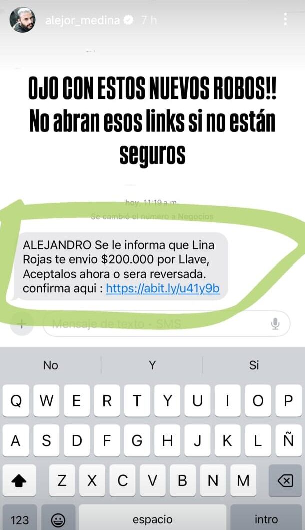 Una notificación de consignación falsa puede exponer datos con solo abrir un enlace.