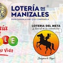 Estos son los resultados de las Loterías del Manizales, Valle y Meta.