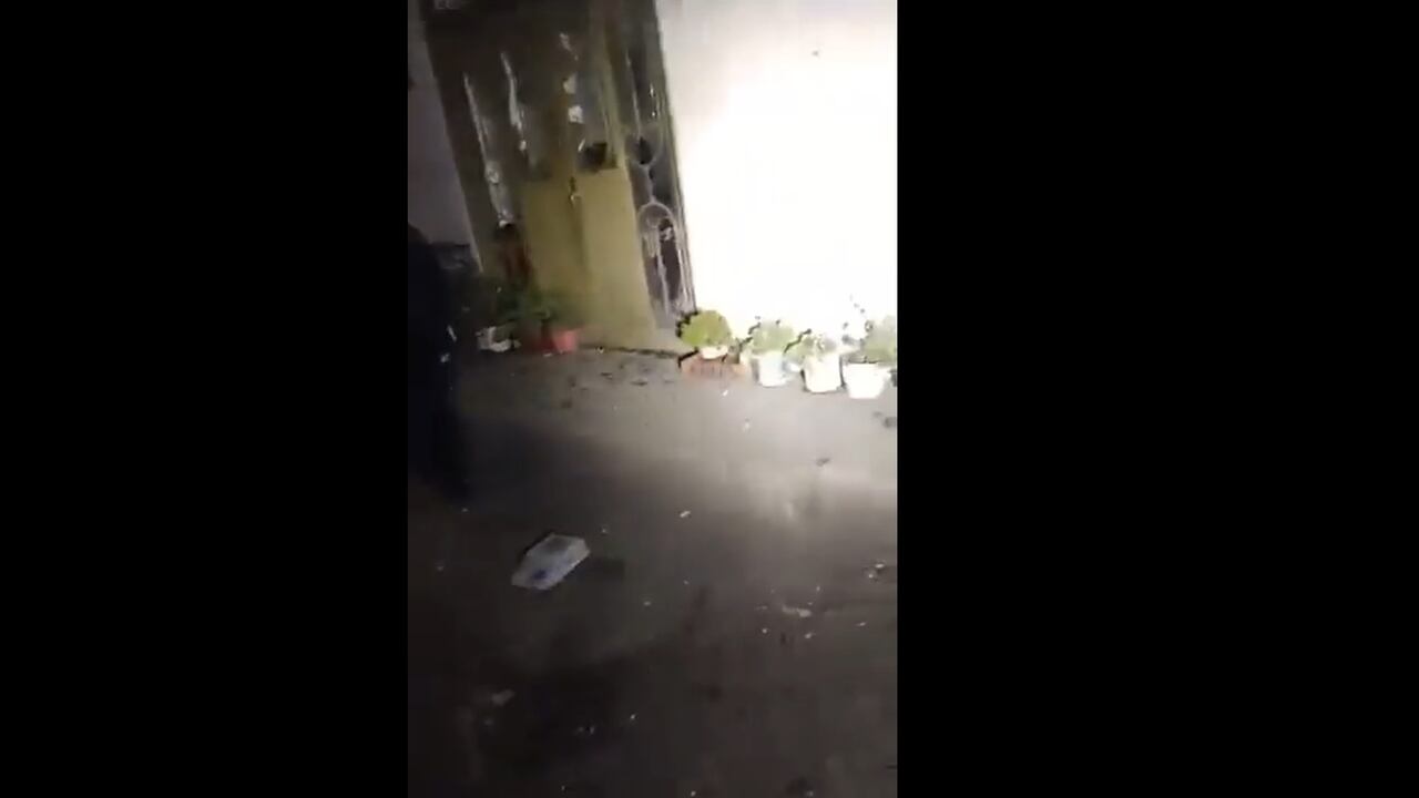 No se reportan víctimas solo daños materiales