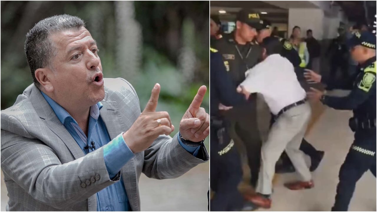 Hugo Ospina, líder de taxistas en Colombia.