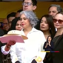 Gustavo Petro inició su último discurso como presidente entregando el sombrero de Carlos Pizarro a la senadora María José Pizarro