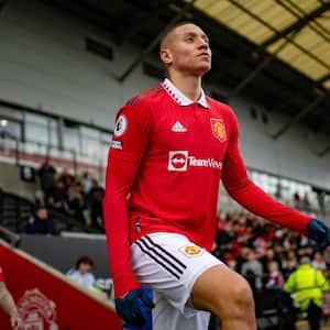 Mateo Mejía, jugador del Manchester United Sub-21
