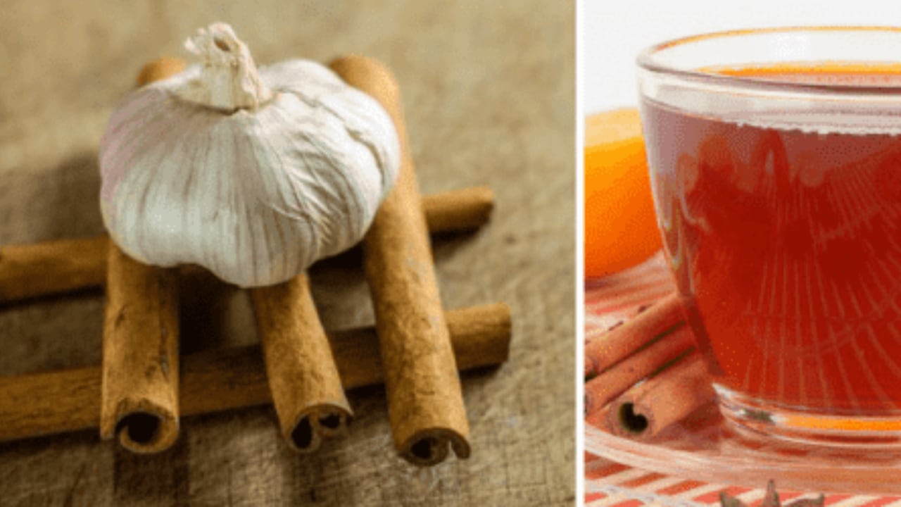 Al té de ajo se le puede agregar canela.