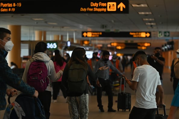 Aeropuerto Internacional Jorge Chávez, en Perú.