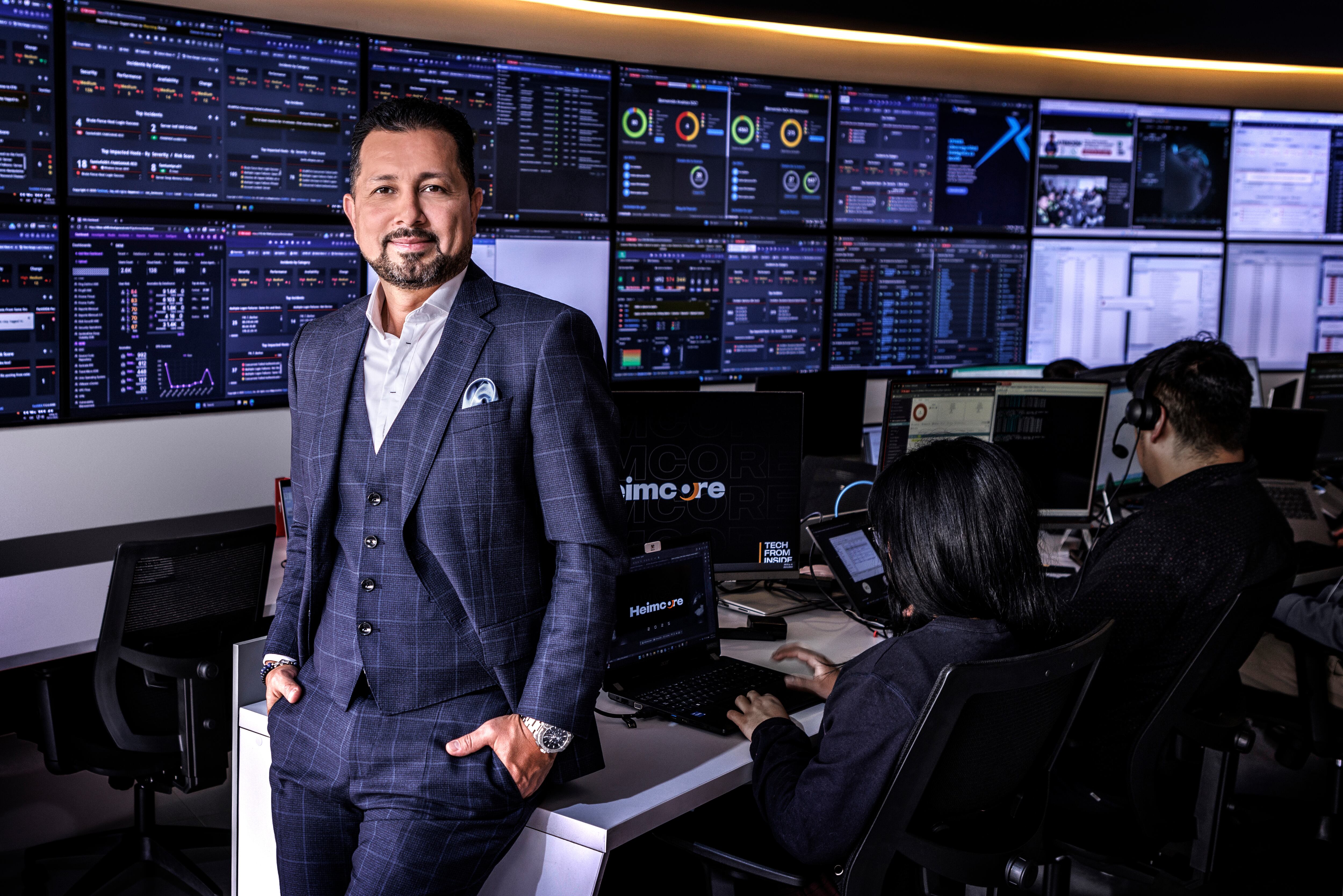 Danny Pineda. CEO de Heimcore.