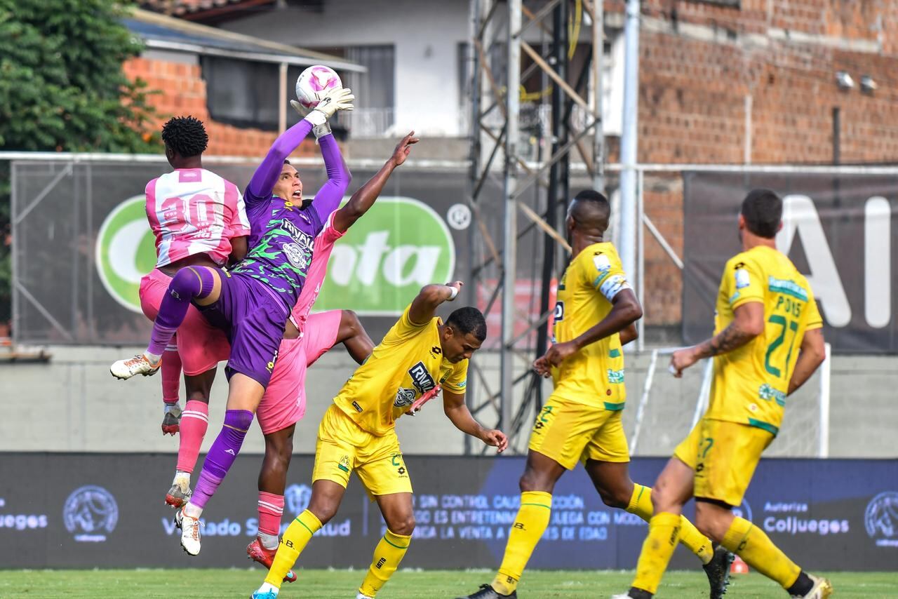 Envigado jugaba en la máxima categoría del fútbol colombiano desde el 2008.